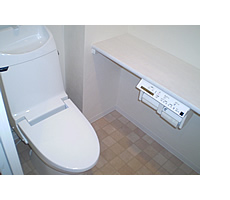 トイレクリーニング、お掃除